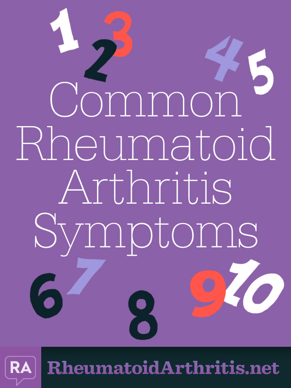 RA common symptoms