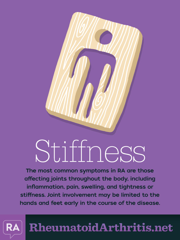 Stiffness RA Common Symptom